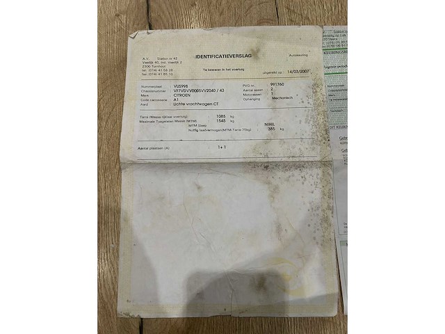 1993 citroën c15 voorouders - afbeelding 6 van  16