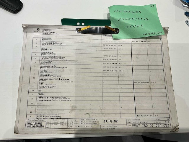 1993 engel es 200/50hl spuitgietmachine - afbeelding 8 van  16