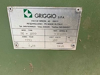 1993 griggio sc3200 formaatcirkelzaagmachine - afbeelding 8 van  10