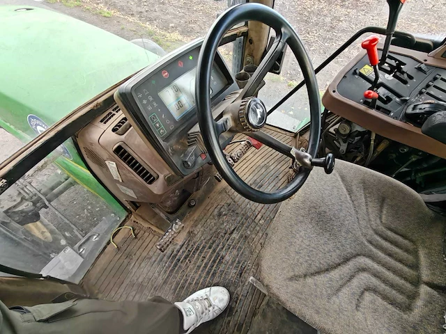 1993 john deere 7810s mét bvc containerhaaksysteem v24 - afbeelding 2 van  58