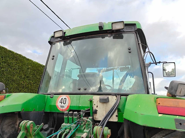 1993 john deere 7810s mét bvc containerhaaksysteem v24 - afbeelding 9 van  58