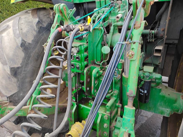 1993 john deere 7810s mét bvc containerhaaksysteem v24 - afbeelding 10 van  58