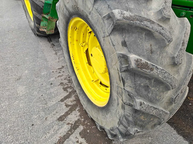 1993 john deere 7810s mét bvc containerhaaksysteem v24 - afbeelding 15 van  58