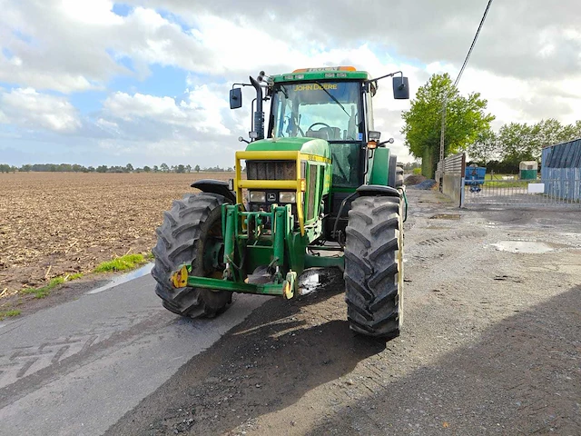 1993 john deere 7810s mét bvc containerhaaksysteem v24 - afbeelding 26 van  58