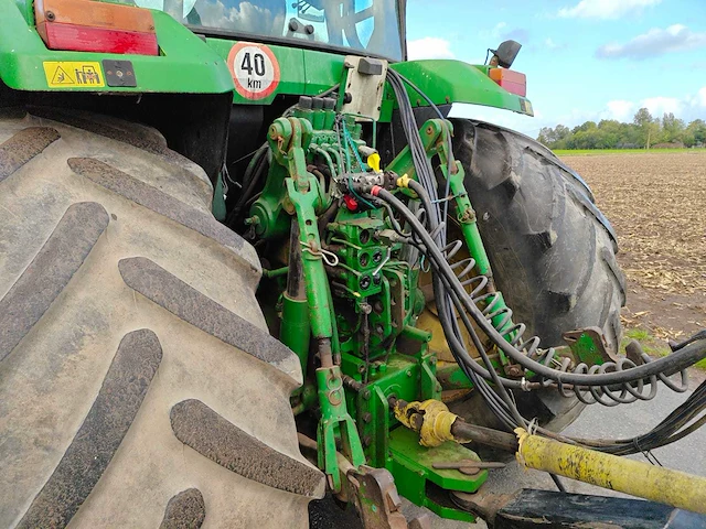 1993 john deere 7810s mét bvc containerhaaksysteem v24 - afbeelding 38 van  58