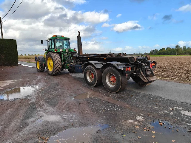 1993 john deere 7810s mét bvc containerhaaksysteem v24 - afbeelding 40 van  58
