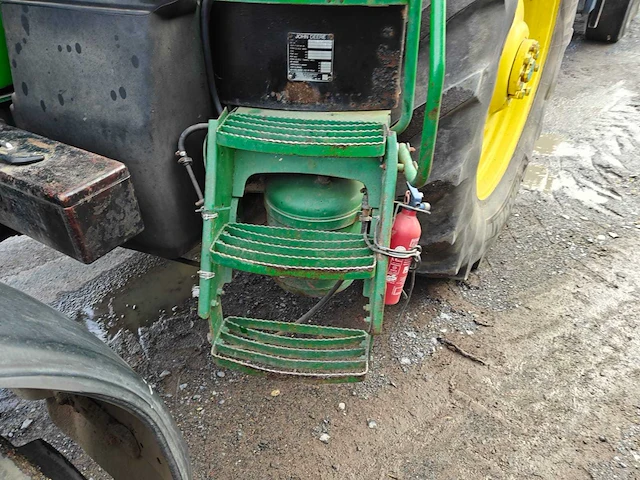 1993 john deere 7810s mét bvc containerhaaksysteem v24 - afbeelding 50 van  58