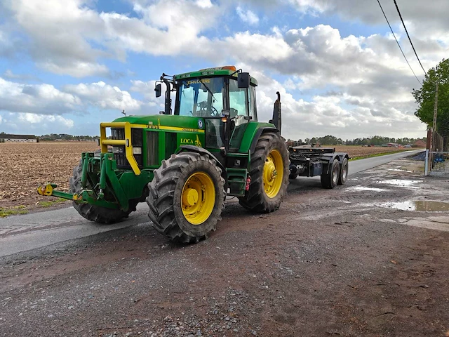 1993 john deere 7810s mét bvc containerhaaksysteem v24 - afbeelding 52 van  58