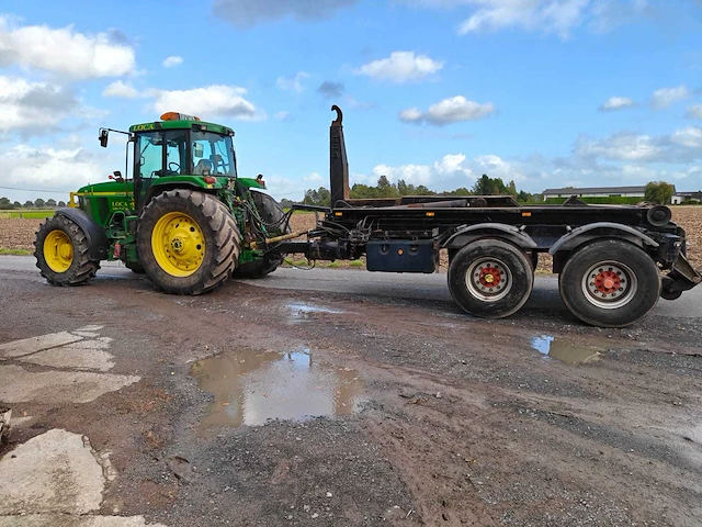 1993 john deere 7810s mét bvc containerhaaksysteem v24 - afbeelding 54 van  58