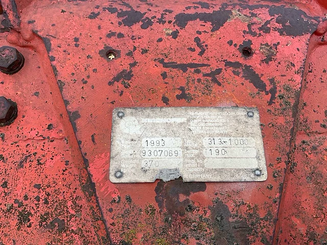 1993 kinshoper 313-1000 hydraulische klem - afbeelding 9 van  9