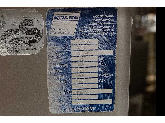 1993 kolbe sw100 vleeswolf - afbeelding 5 van  6