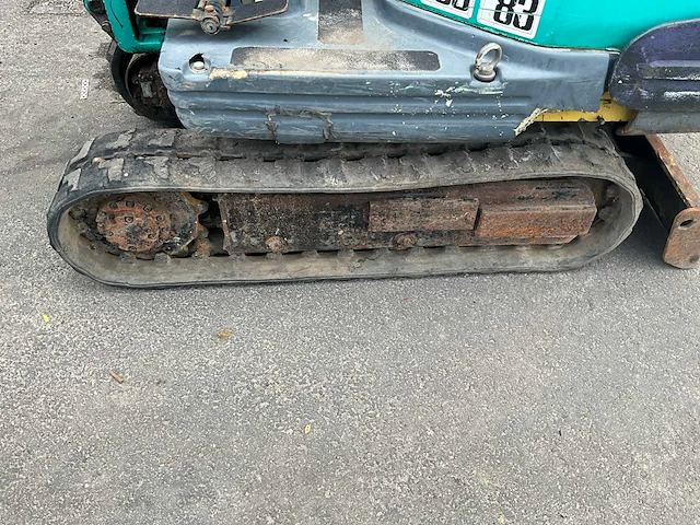 1993 komatsu pc02 minigraafmachine - afbeelding 6 van  16