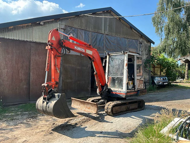 1993 kubota kx-101 graafmachine - afbeelding 1 van  25