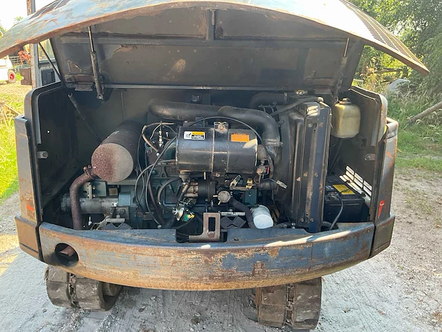 1993 kubota kx-101 graafmachine - afbeelding 15 van  25