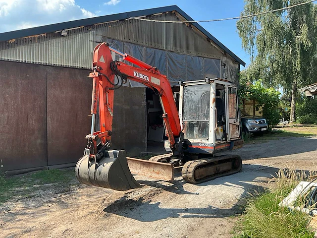 1993 kubota kx-101 graafmachine - afbeelding 12 van  25