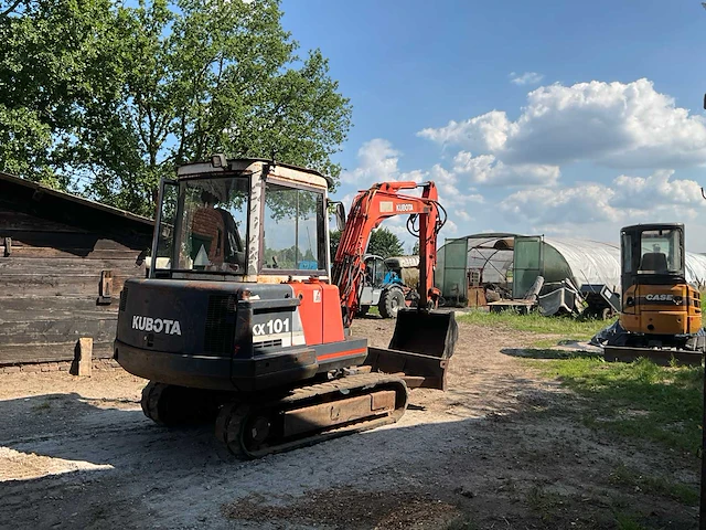 1993 kubota kx-101 graafmachine - afbeelding 21 van  25