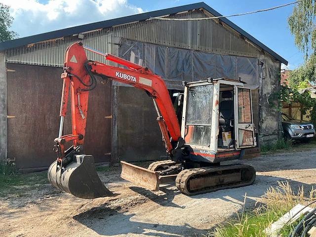 1993 kubota kx-101 graafmachine - afbeelding 25 van  25