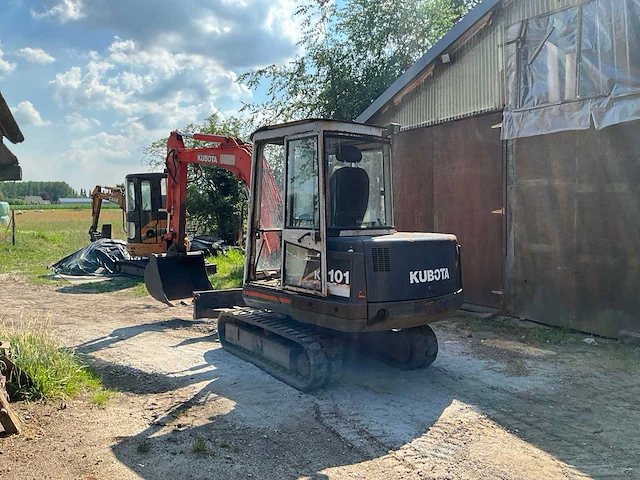 1993 kubota kx-101 graafmachine - afbeelding 24 van  25