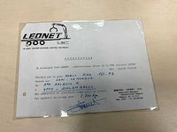 1993 leconte leonet leonet kraan aanhangwagen - afbeelding 36 van  39