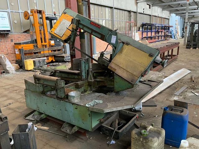 1993 meba 320dg half automatische bandzaagmachine - afbeelding 6 van  12