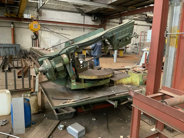 1993 meba 320dg half automatische bandzaagmachine - afbeelding 7 van  12