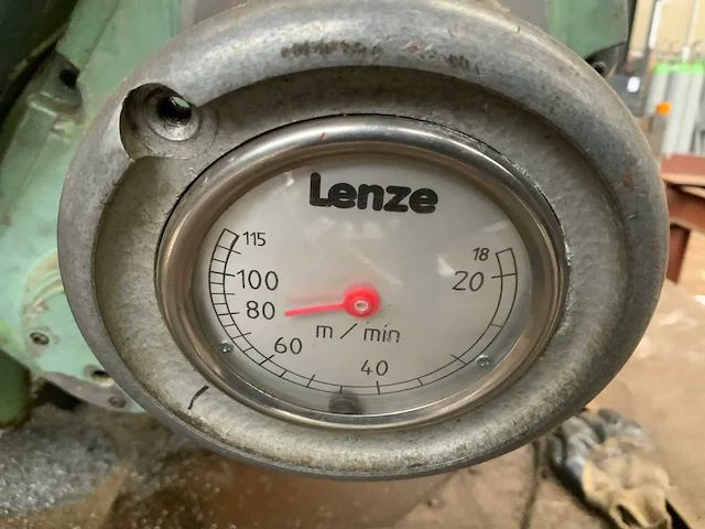 1993 meba 320dg half automatische bandzaagmachine - afbeelding 9 van  12
