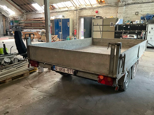 1993 packo p 2000-2 dump aanhangwagen - afbeelding 12 van  17