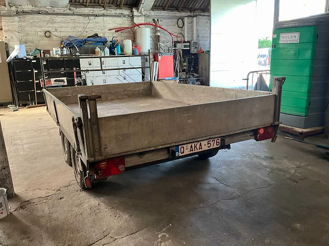 1993 packo p 2000-2 dump aanhangwagen - afbeelding 13 van  17