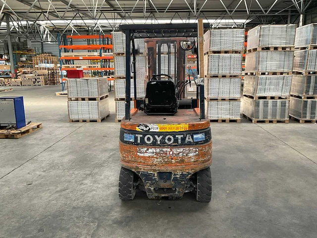 1993 toyota fbm25 vorkheftruck - afbeelding 16 van  21