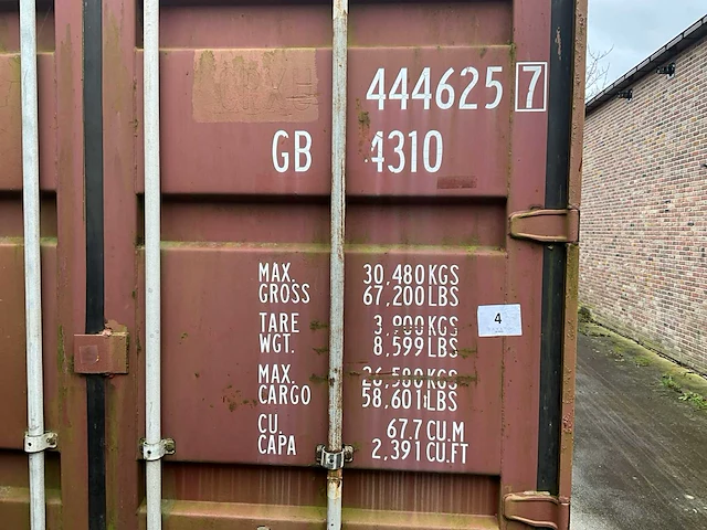 1994 cronos gc-9439 zeecontainer - afbeelding 3 van  6