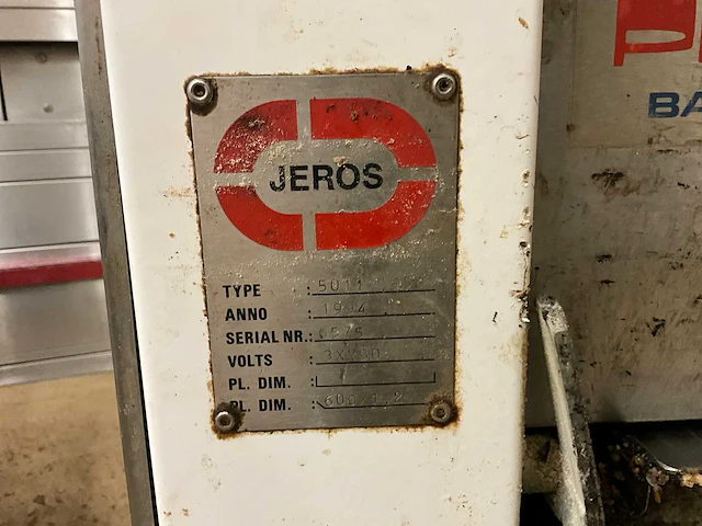 1994 jeros 5011 platenpoetsmachine - afbeelding 2 van  5