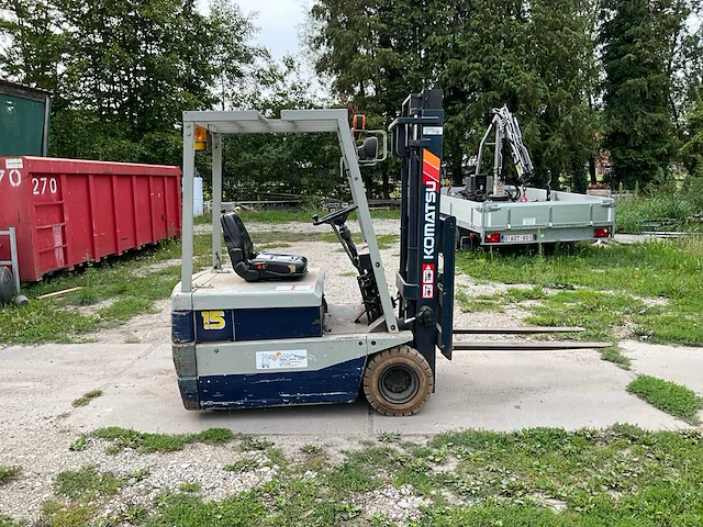 1994 komatsu fb15m 2 vorkheftruck - afbeelding 2 van  21