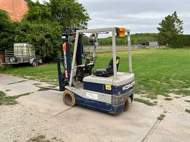 1994 komatsu fb15m 2 vorkheftruck - afbeelding 6 van  21
