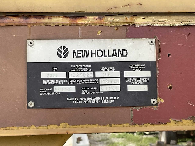 1994 new holland 2305 cp veldhakselaar - afbeelding 13 van  46