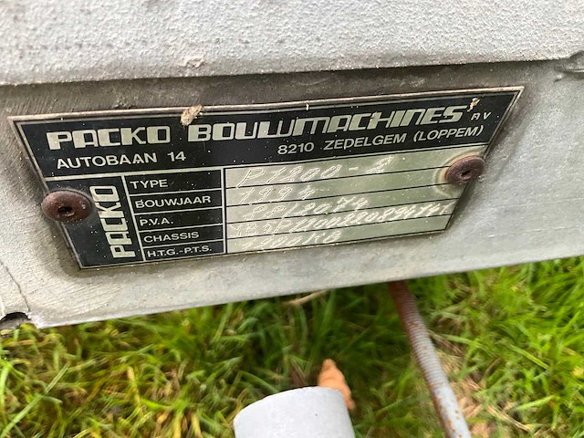 1994 packo f1 paardentrailer - afbeelding 15 van  21