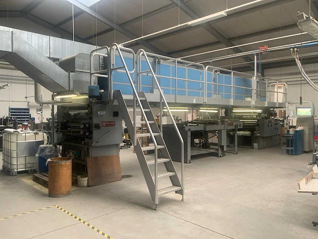 1994 paperplast pkd 2003/102 industriële lamineermachine - afbeelding 1 van  32
