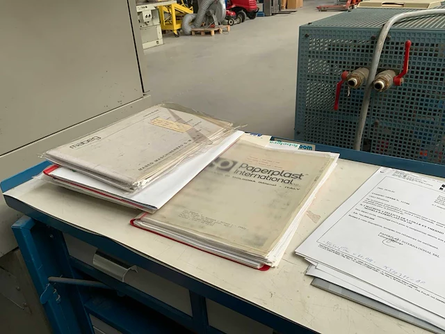 1994 paperplast pkd 2003/102 industriële lamineermachine - afbeelding 21 van  32