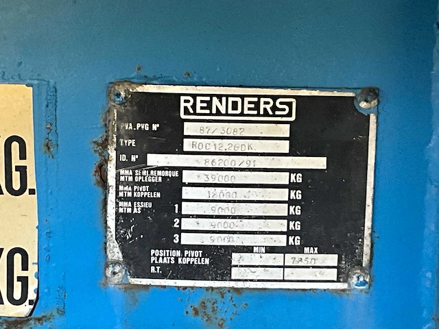 1994 renders roc 12.26 dk koeloplegger met thermo king sb ii - afbeelding 4 van  30