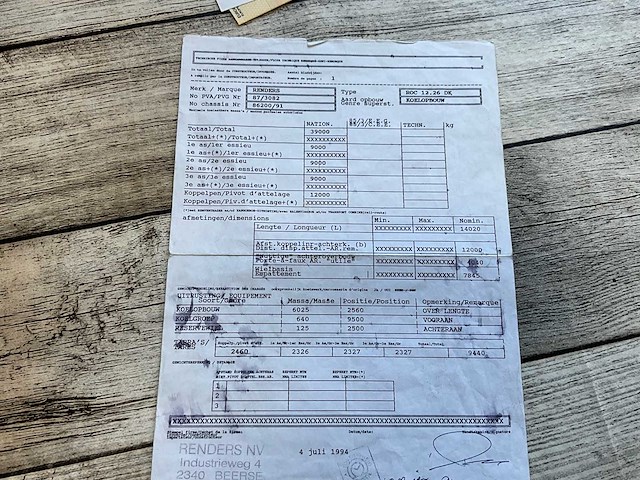 1994 renders roc 12.26 dk koeloplegger met thermo king sb ii - afbeelding 19 van  30