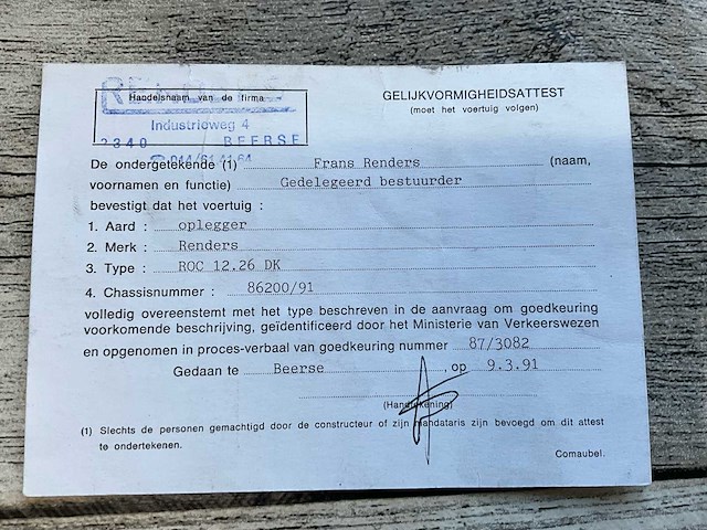 1994 renders roc 12.26 dk koeloplegger met thermo king sb ii - afbeelding 21 van  30