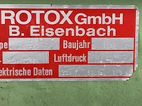 1994 rotox ia 390 automatische stoffen snij- en afboordmachine - afbeelding 15 van  17