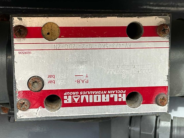 1994 trouillet kipper aanhangwagen met container - gereviseerd et2180 - afbeelding 11 van  39