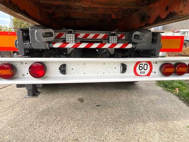 1994 trouillet kipper aanhangwagen met container - gereviseerd et2180 - afbeelding 16 van  39