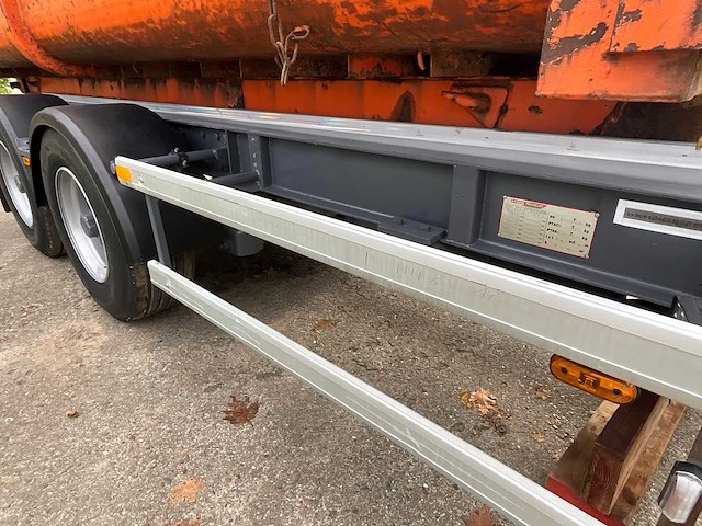 1994 trouillet kipper aanhangwagen met container - gereviseerd et2180 - afbeelding 19 van  39