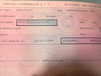 1994 trouillet kipper aanhangwagen met container - gereviseerd et2180 - afbeelding 21 van  39