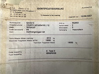 1994 trouillet kipper aanhangwagen met container - gereviseerd et2180 - afbeelding 22 van  39