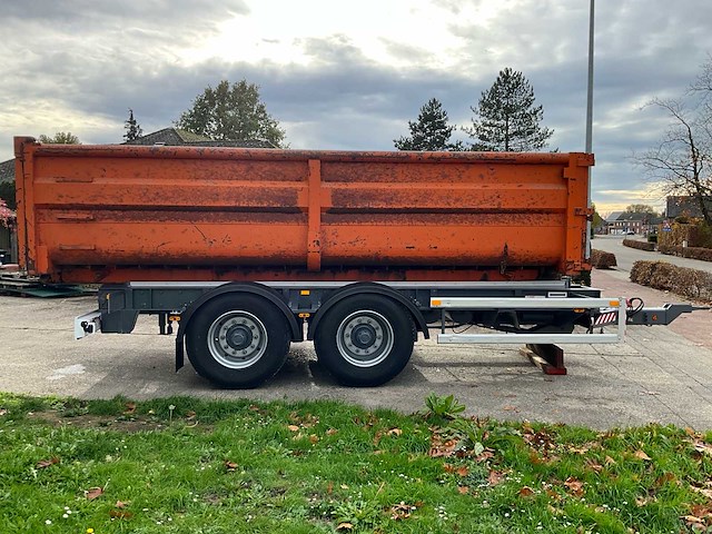 1994 trouillet kipper aanhangwagen met container - gereviseerd et2180 - afbeelding 12 van  39
