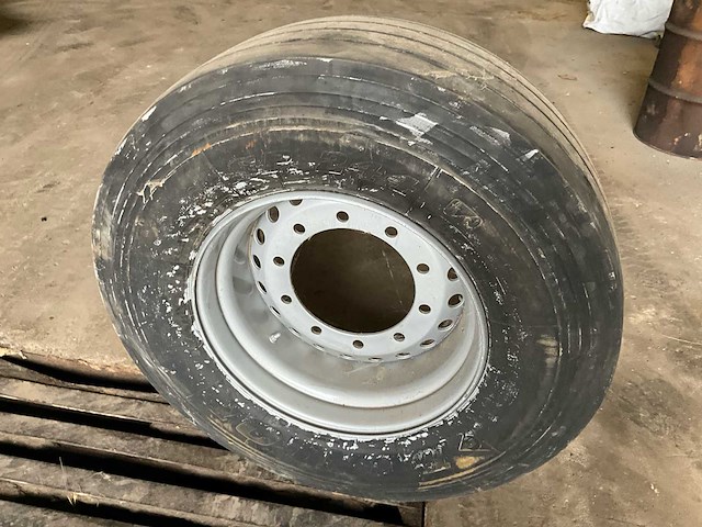 1994 trouillet kipper aanhangwagen met container - gereviseerd et2180 - afbeelding 30 van  39