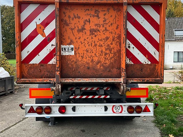 1994 trouillet kipper aanhangwagen met container - gereviseerd et2180 - afbeelding 35 van  39