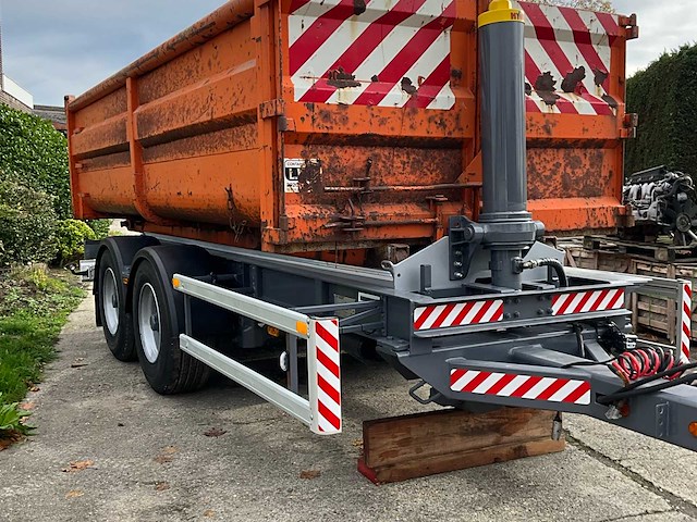 1994 trouillet kipper aanhangwagen met container - gereviseerd et2180 - afbeelding 37 van  39